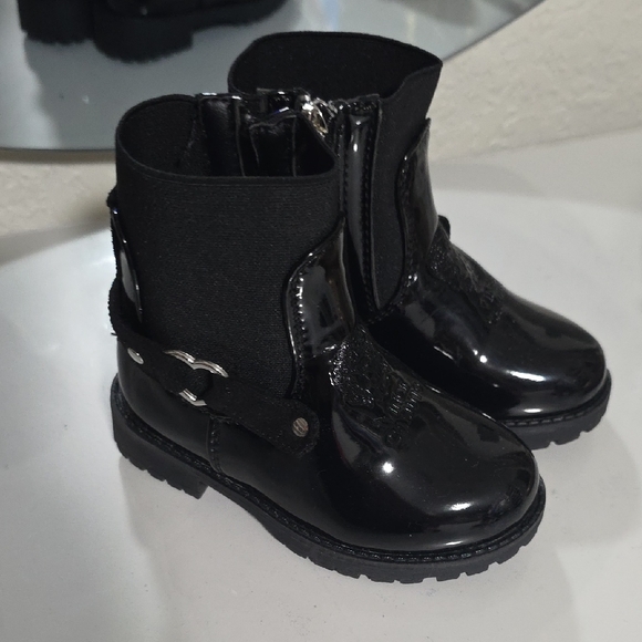 Vince Camuto Black Kids Boots - Picture 1 of 4
